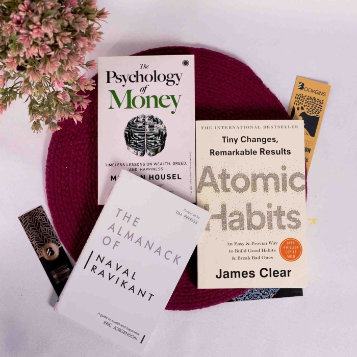 Buy Atomic Habits by James Clear Online - The bestseller author book in combo set at affordable best price with Bookbins.in