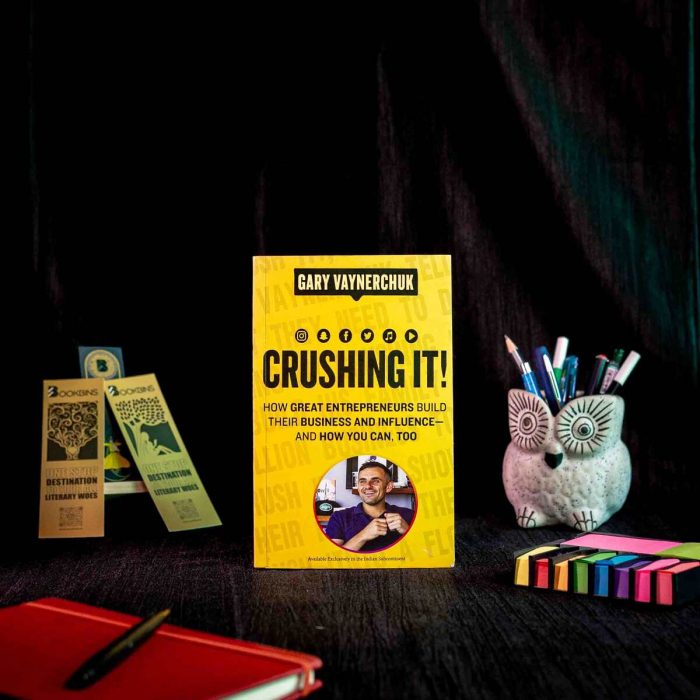 Buy Crushing It Online by Vaynerchuk with Book Store Bookbins.in, at affordable price in India